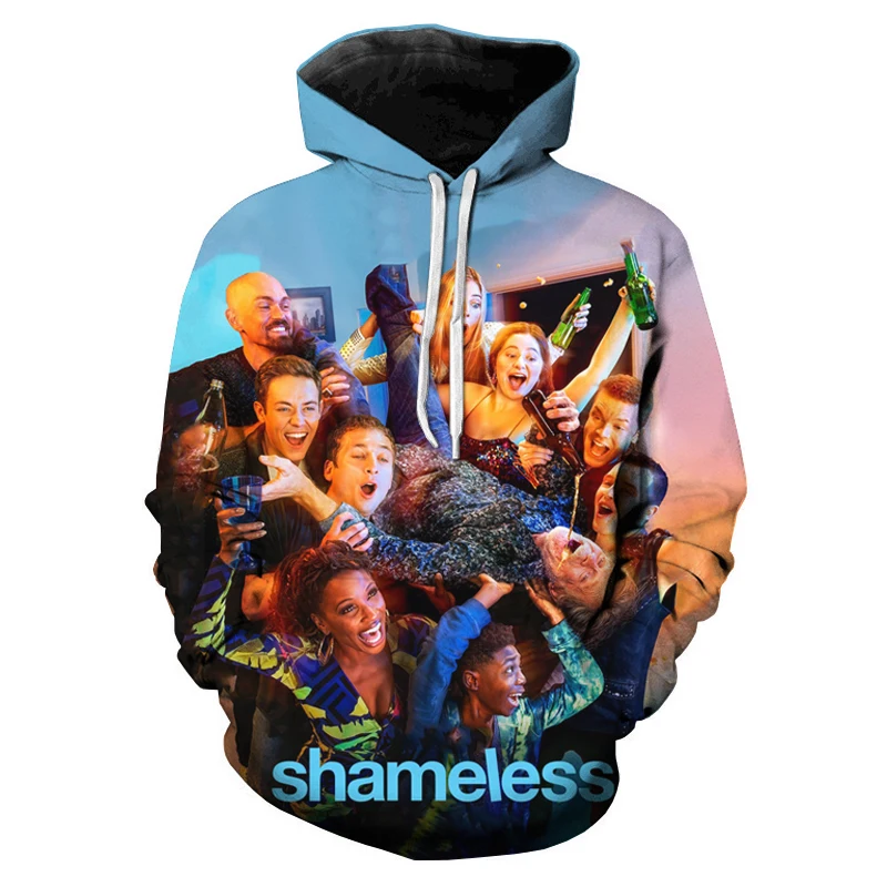 

Shameless Season 11 TV Series Hoodies Men Women Fashion Casual Pullover Hooded Sweatshirts Oversized Hoodies