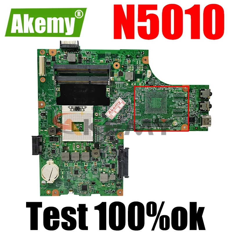 CN 0Y6Y56 Y6Y56 09909 1 Материнская плата для ноутбука DELL Inspiron 15R N5010 48.4HH01.011 с HM57 100%