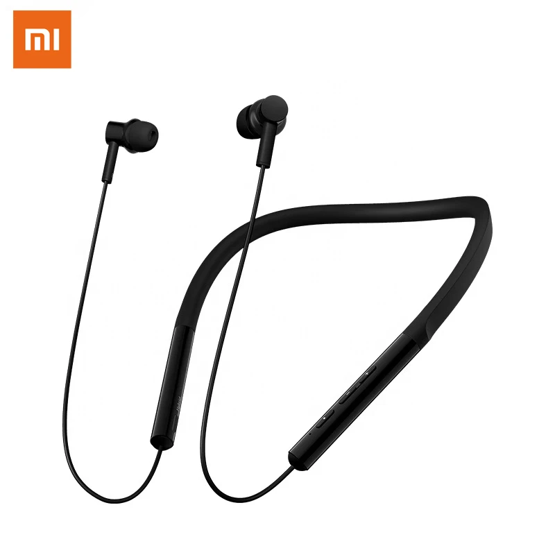 

Xiaomi official store Noise Cancelling Collar Blue-tooth Headset Sport Wireless Bluetooth Headphones Headset With Mic