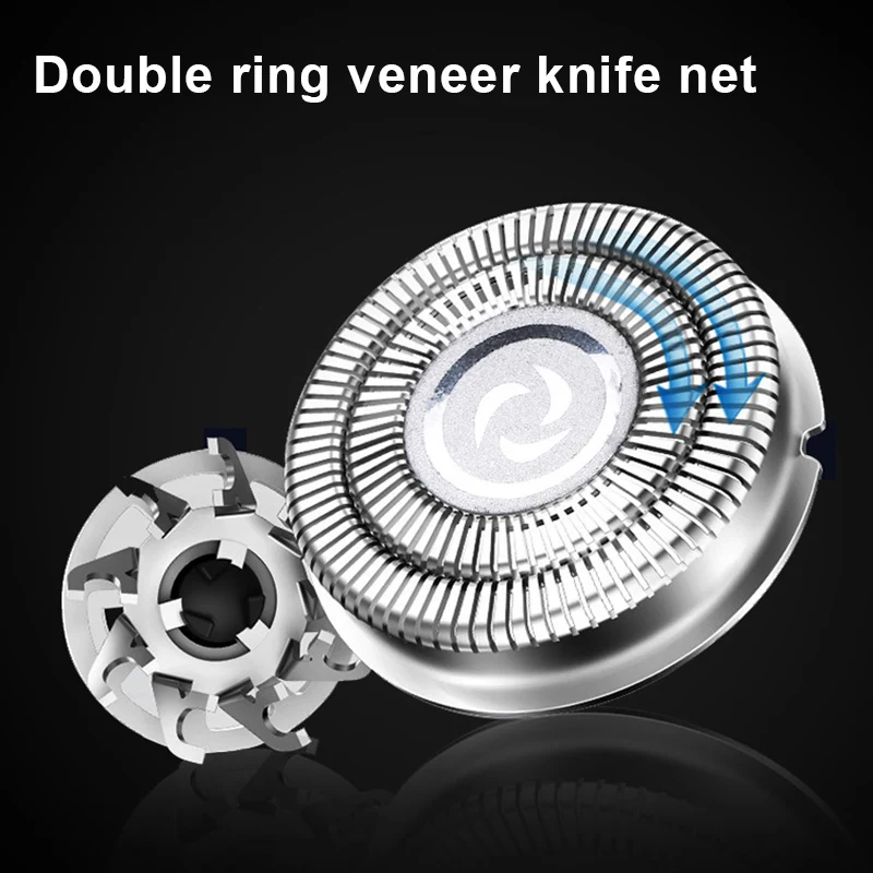 

Hot Mini Portable Shaver Electric Rechargeable Wireless Razor Shaver with 4D Floating Cutter Head FRE-Drop