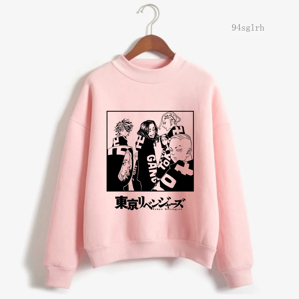 Толстовки с капюшоном принтом Токио Женская толстовка Повседневный пуловер в