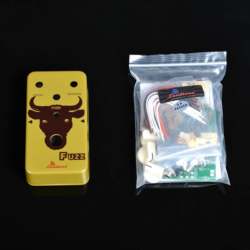 Фото Новая педаль эффектов для гитары DIY Fuzz, все комплекты с 1590B True Bypass, бесплатная доставка №2