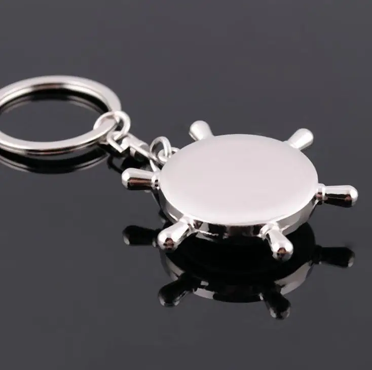 Высокая штурвал компас брелок с компасом Мини Компас King кольцо карман на