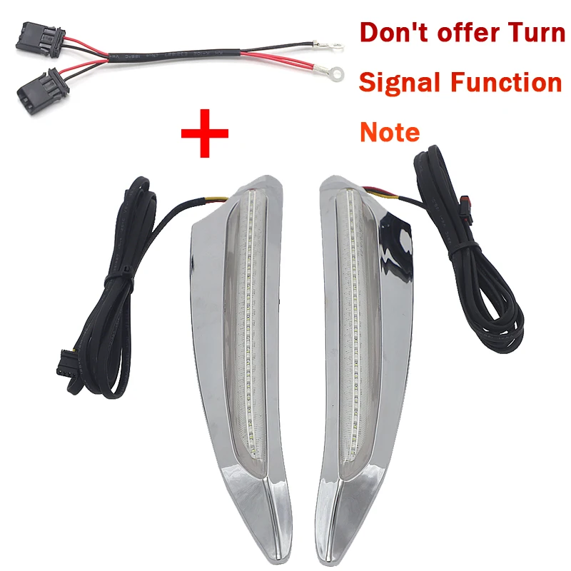 

Аксессуары для мотоциклов, хромированные или черные осветительные приборы 2018 2019 2020 2021 для Honda GoldWing GL1800 F6B GL 1800