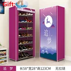 Полка для обуви из нетканого материала, съемный органайзер для экономии места, шкафы для обуви, стеллаж для хранения обуви, домашняя мебель, шкаф для обуви