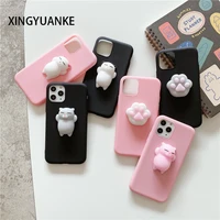 squishy silicone cover for samsung galaxy a50 a51 a71 a70 a10 a20 a30 a40 a20e a11 a12 a21s a31 a41 a10s a20s a30s cute cat case