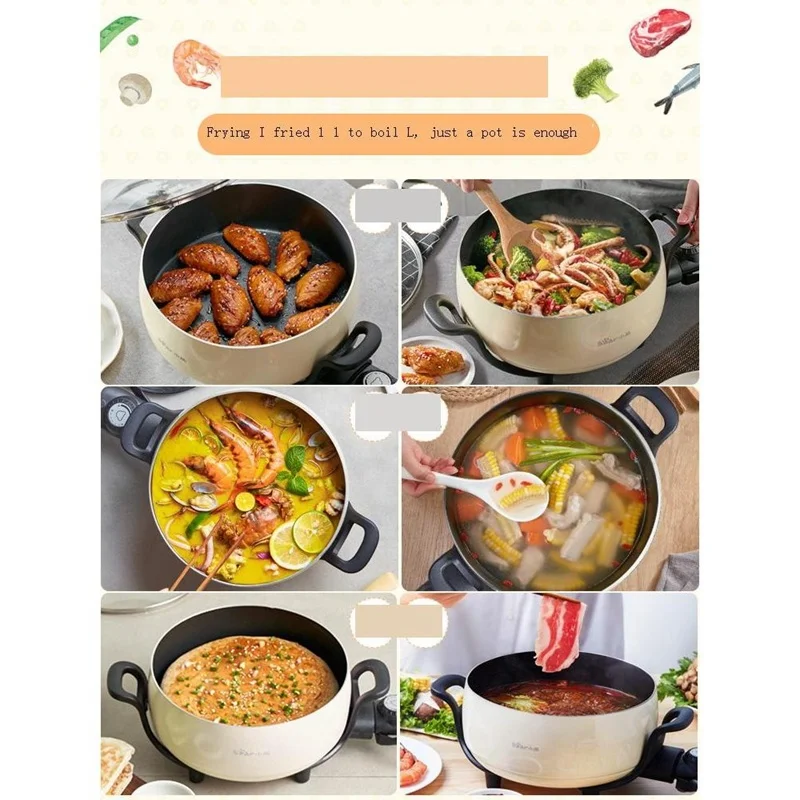 catering materiel cuisine kitchen electrical appliance aparato de cocina commercial restaurant equipment electric skillet free global shipping