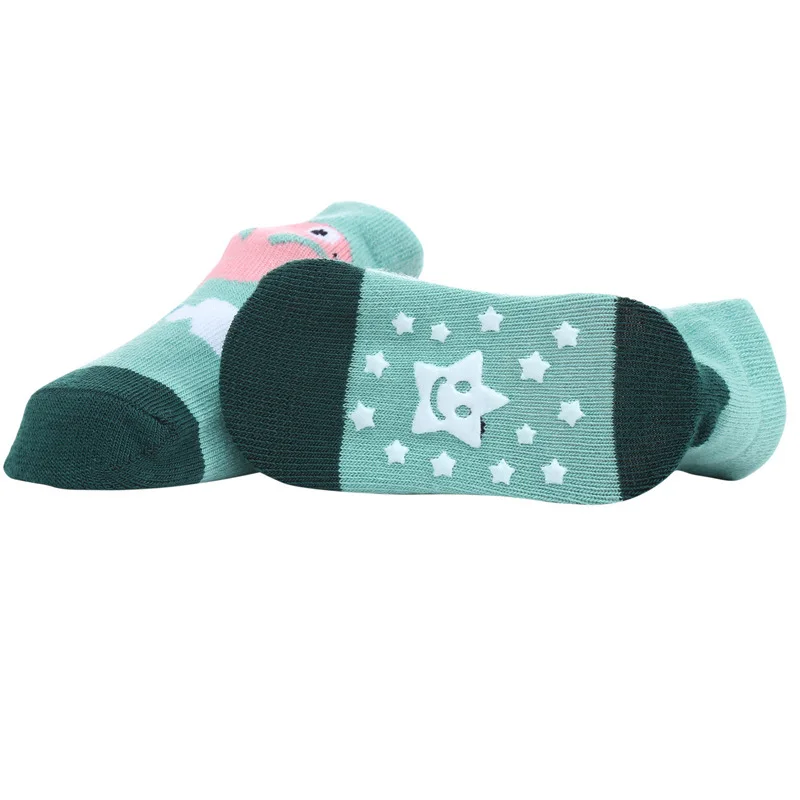 

5Pairs/Lot Cute Baby Socks Cartoon Dinosaur Cotton Soft Newborn Socks Toddler Boys Girls Anti Slip Floor Socks Spring Winter