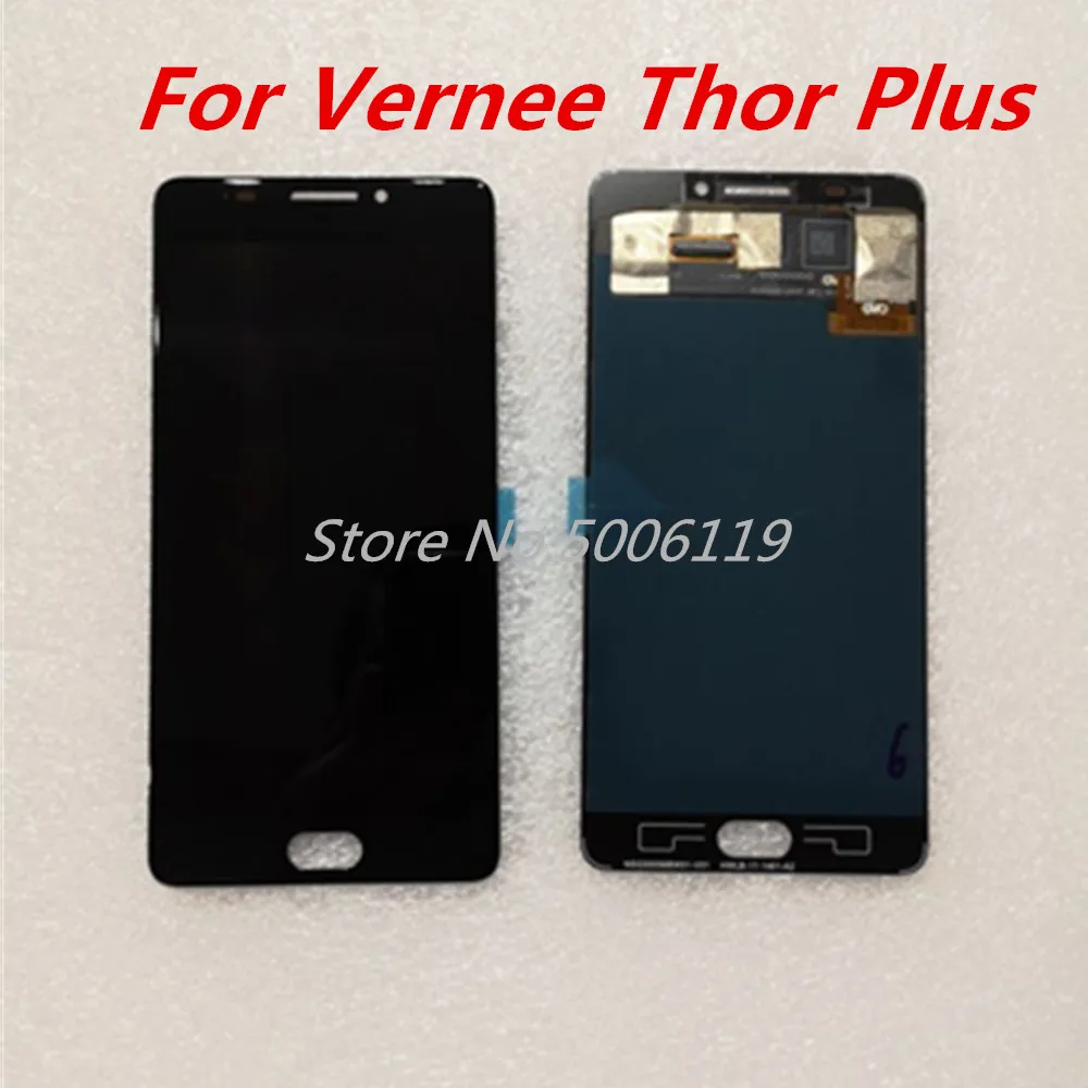 Новый Оригинальный сотовый телефон Vernee Thor Plus OLED 5 дюймов ЖК дисплей + фотостекло