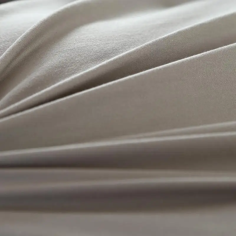 

1pc 100% cotton Fitted Sheet Solid color bed cover Four Corners With Elastic Band non-slip mattress cover 160x200cm/200x200cm