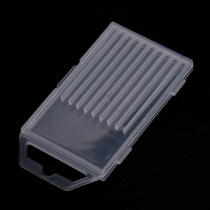 1 шт. прозрачный пластиковый чехол для хранения сверл|Многоразовые бутылки| |