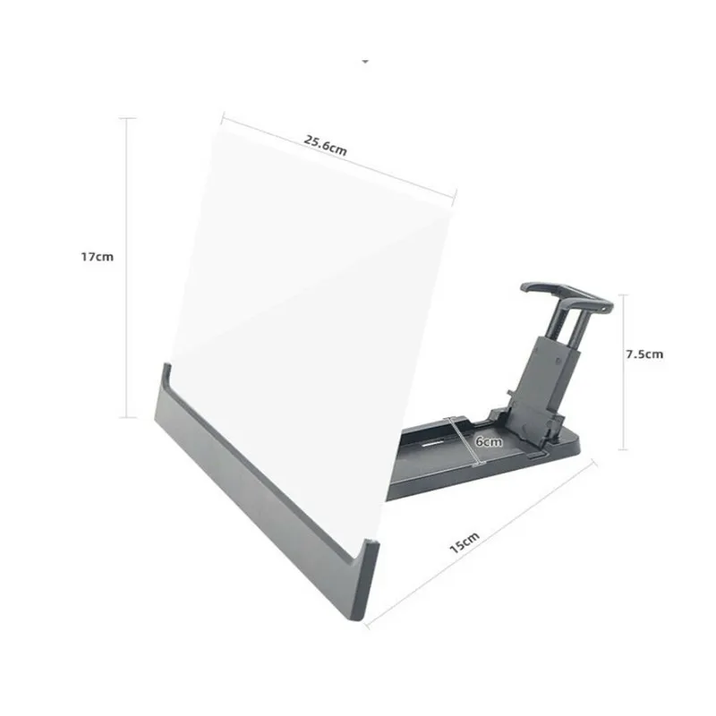 Новый 12-дюймовый 3D мобильный увеличитель для экрана телефона стерео динамик HD