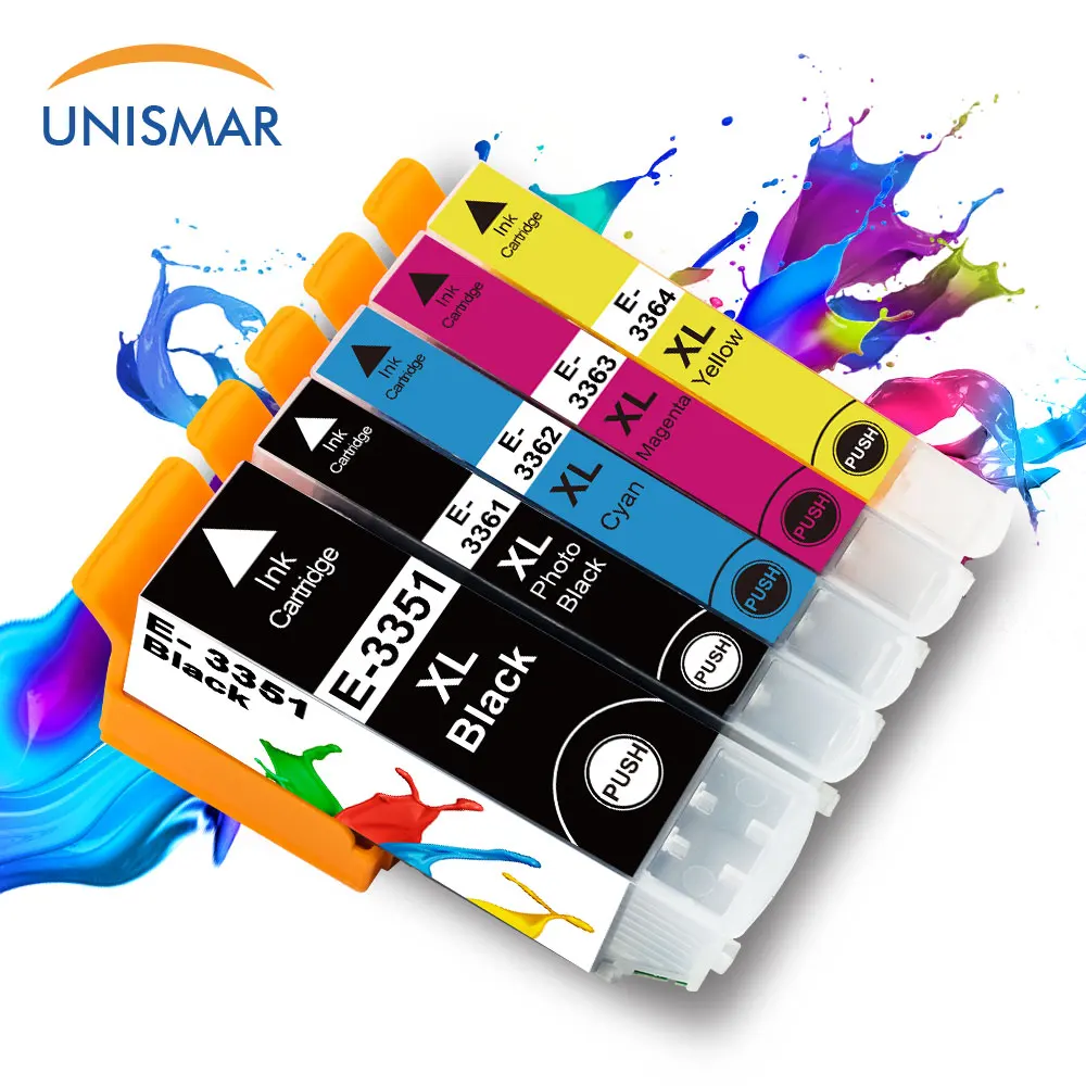 Картридж для принтера Epson XP530 XP630 XP635 XP830 XP540 XP640 XP645 TXP900 XP7100 5 шт.|Чернильные
