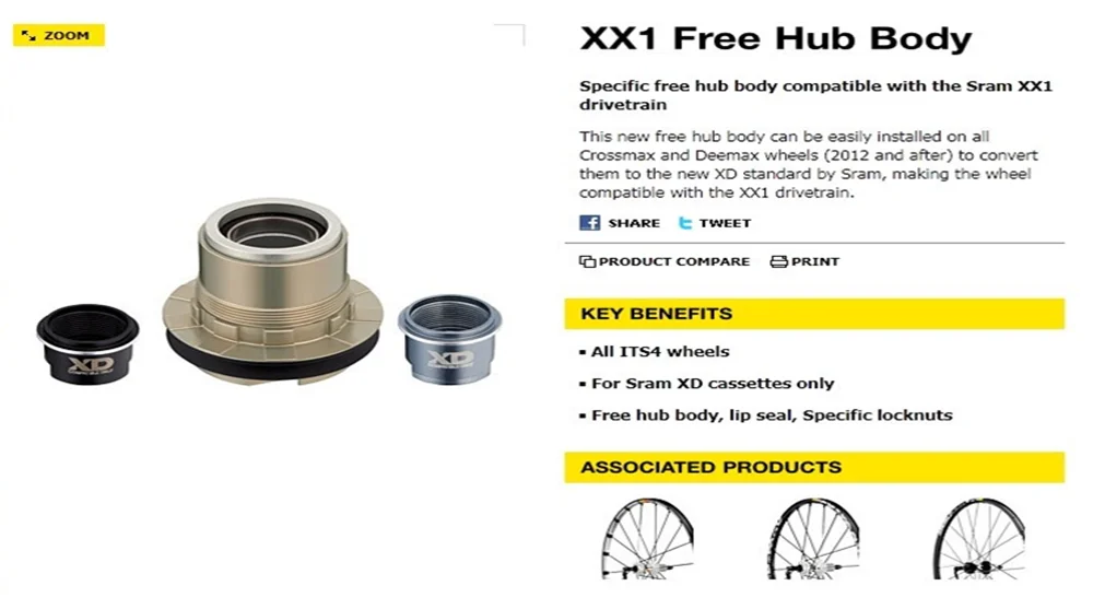 MAVIC XD Freehub корпуса ступицы ее-4 для MAVIC Crossmax Deemax ST зеркальная камера SX колесо с 135 142 адаптер конвертер колеса аксессуары