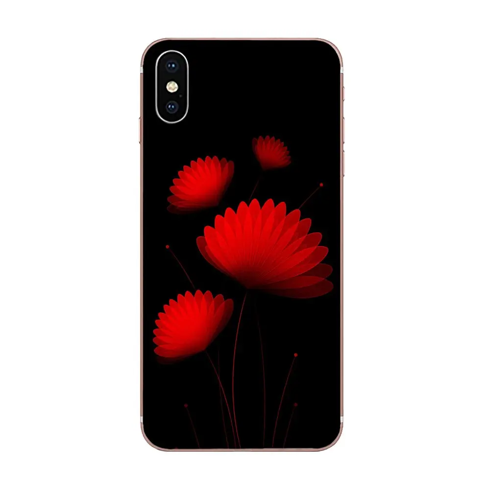 Для LG G7 ThinQ G5 G6 K50 K40 K8 Q7 Q60 V40 V30 V20 V10 2018 Power 2 3Q Stylus Мягкий ТПУ защитный цветы декорации