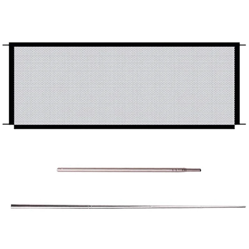 

Household Dog Isolation Door Portable Folding Pet Isolation Fence Dog Barrier Safety Fence Net