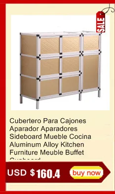Bestek Lade Cubertero Para Cajones для комнаты сервант торцевые столы кухонная мебель Mueble Cocina алюминиевый сплав шкаф
