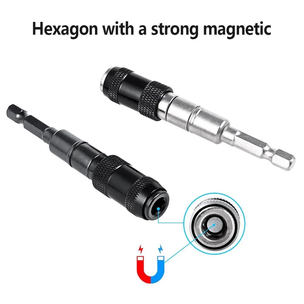 

105 Degree Magnetic Screw Drill Bit Adapter Angle Bit Chuck Drill Holder