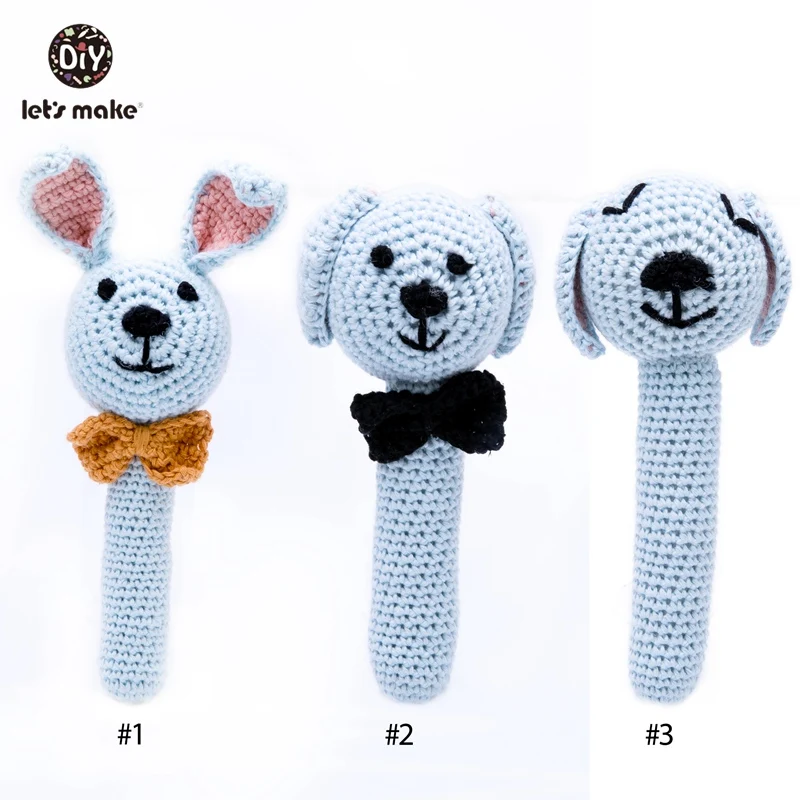 Погремушка детская вязаная для детей 0-12 месяцев 1 шт. | Игрушки и хобби