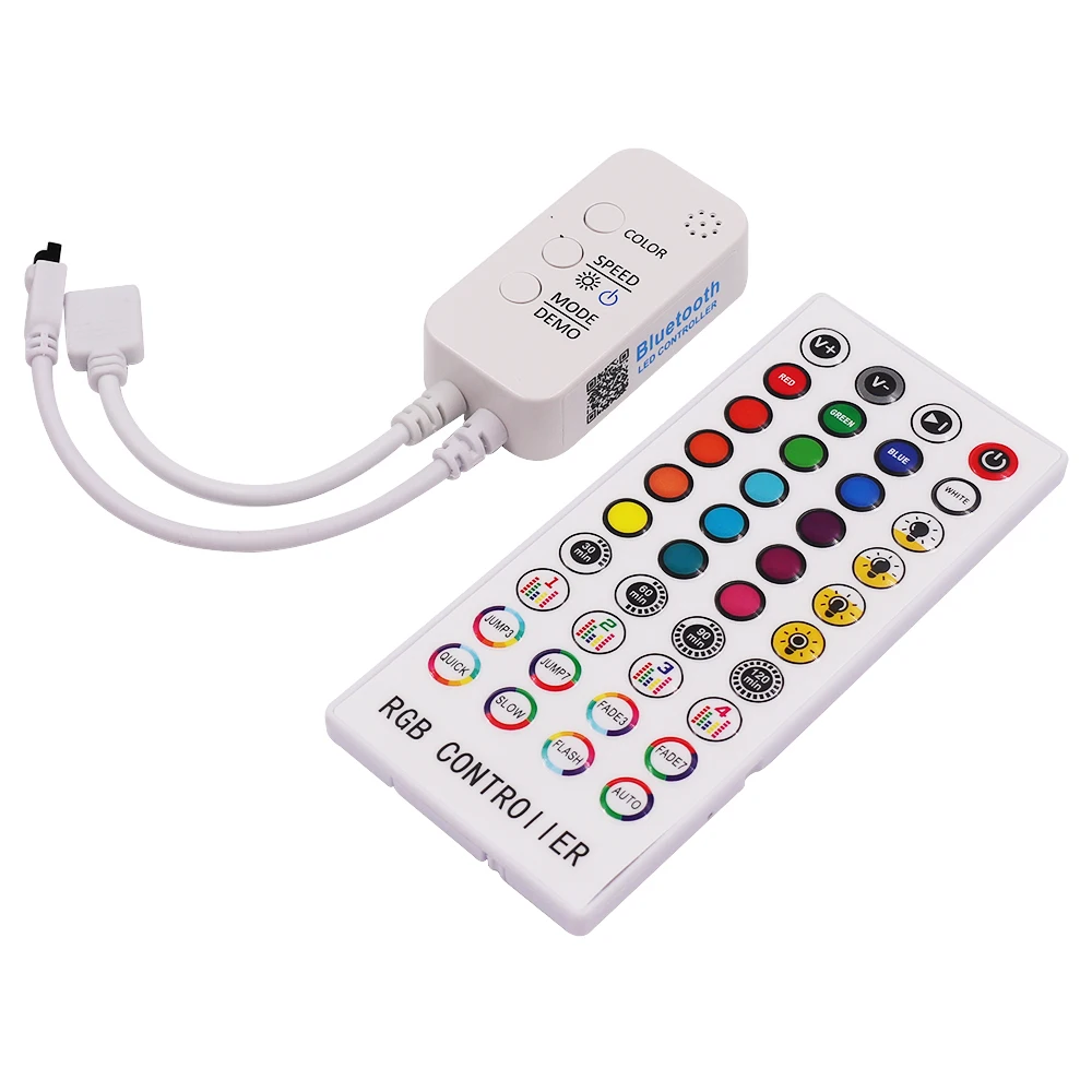 Светодиодная лента RGB светильник управляемый DC12-24V Bluetooth музыкальный контроллер с