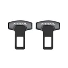 Застежки ремня безопасности для Nissan X-TRAIL, XTRAIL T30, T31, T32, 2013-2019, автомобильные пояс безопасности, 2 шт.