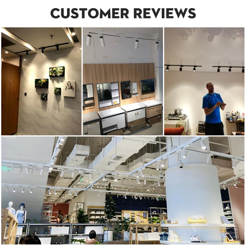 Весь комплект светодиодный Трековый светильник 12/20 Вт 30 40 COB s алюминиевых рельсов