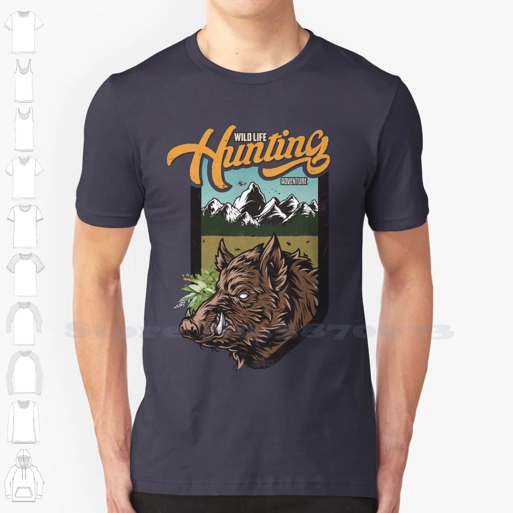 

Wildlife Hunting Adventure | Hunting Tee Fashion Vintage Tshirt T Shirts Hunting Wildlife Adventure Rhinoceros White Mountain