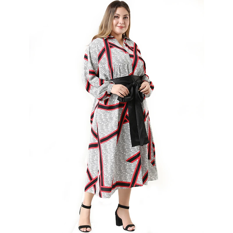 2021 Абая длинная Весенняя мода для женщин Большие размеры элегантное платье с