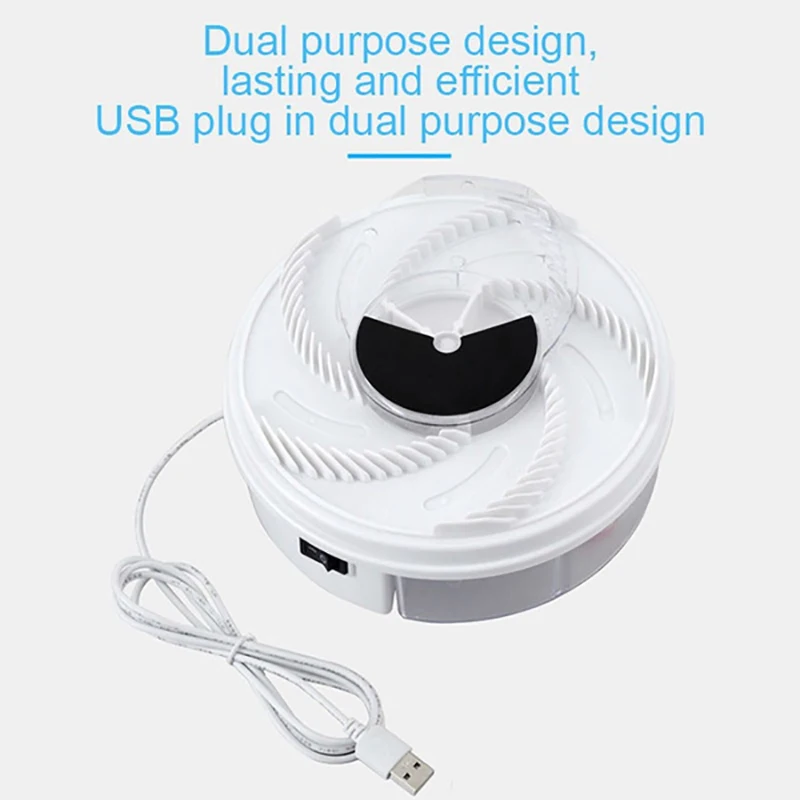 Автоматическая ловушка для мух USB Электронная отпугивания вредителей устройство