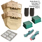 Роликовые щетки Hepa фильтры угольные фильтры для VORWERK KOBOLD VK130 VK131 FP130 FP131 Запчасти для пылесоса