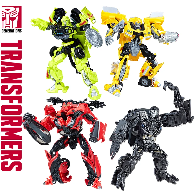 Трансформаторы класса люкс фильм студия серии Bumblebee Decepticon Stinger Crowbar Autobot трещотка подвижная фигурка-модель игрушка в подарок