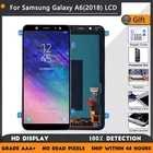 ЖК-дисплей Super AMOLED для SAMSUNG Galaxy A6 2018 A600F A600FN A6 A600A, сенсорный стеклянный дигитайзер в сборе, сменный экран