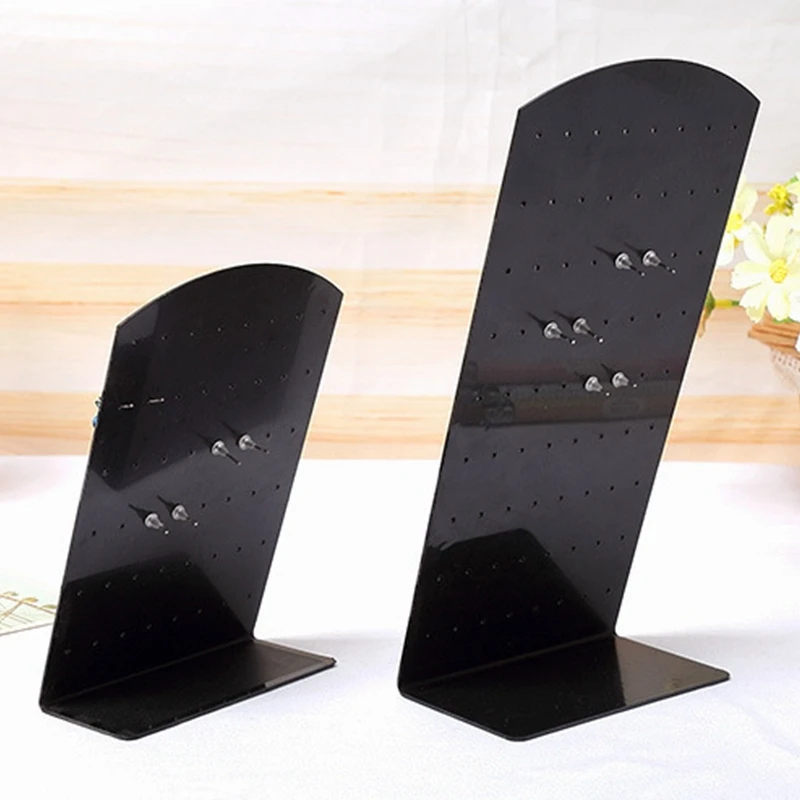 10 Pcs Display Shelf 48/72 Holes Korean Style Home Pure Color Acrylic Material Ear Studs Storage Simple Jewelry | Украшения и