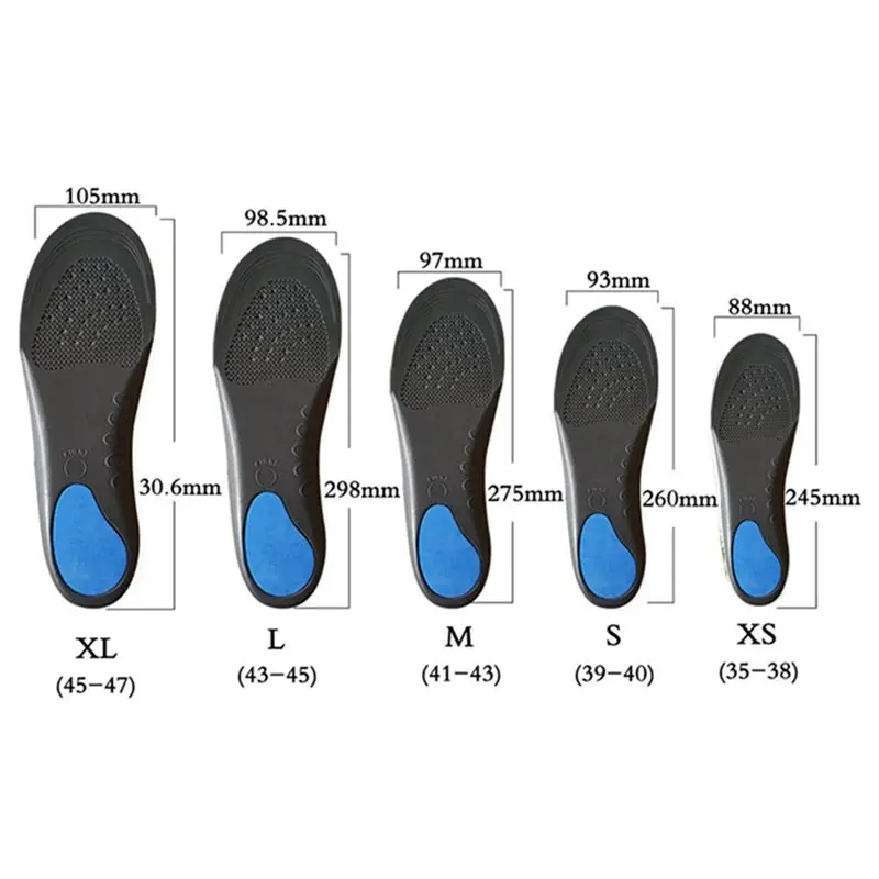 

Unisex Sport Shoes Pad EVA Adult Flat Foot Arch Support Orthotics Feet Cushion Pads Care Insoles