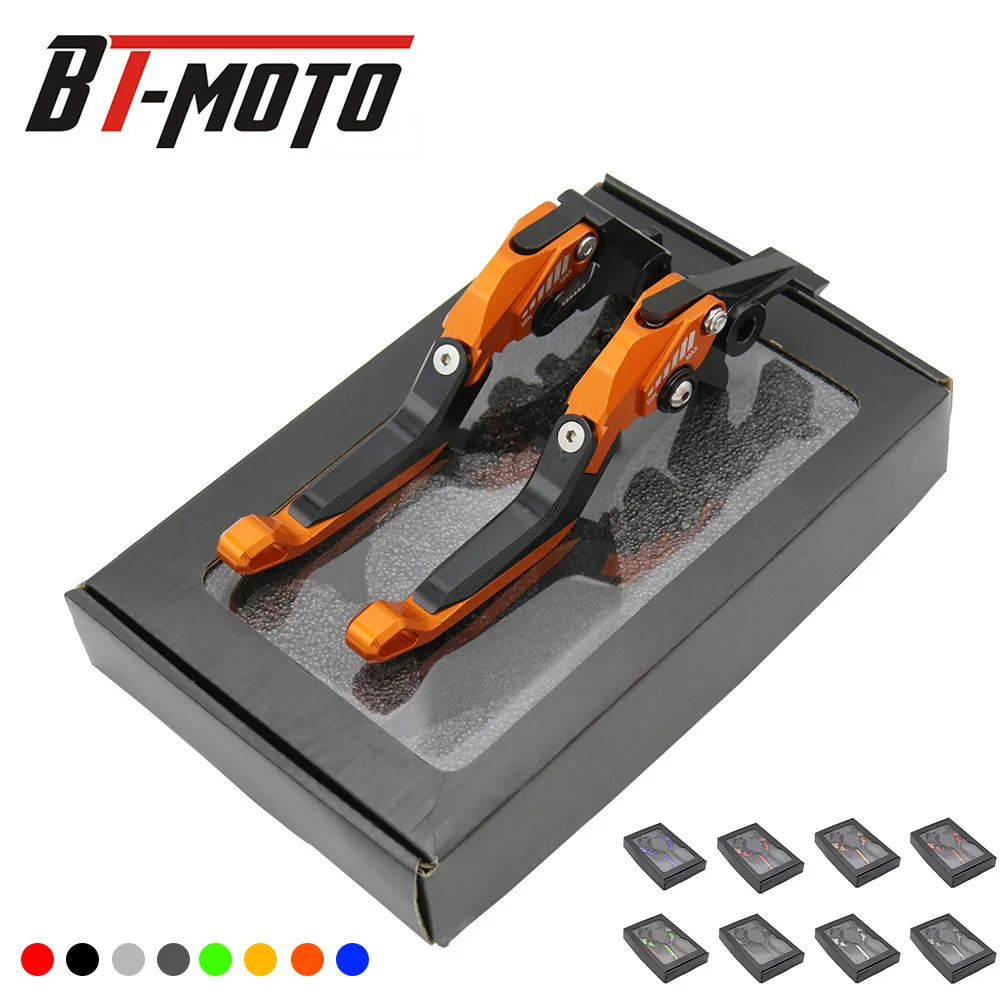 

For Ducati HYPERMOTARD 939 SP 2016 2017 New 5D Folding Brake Clutch Levers Motorcycle 3D Extendable Tie Rod Customizable LOGO