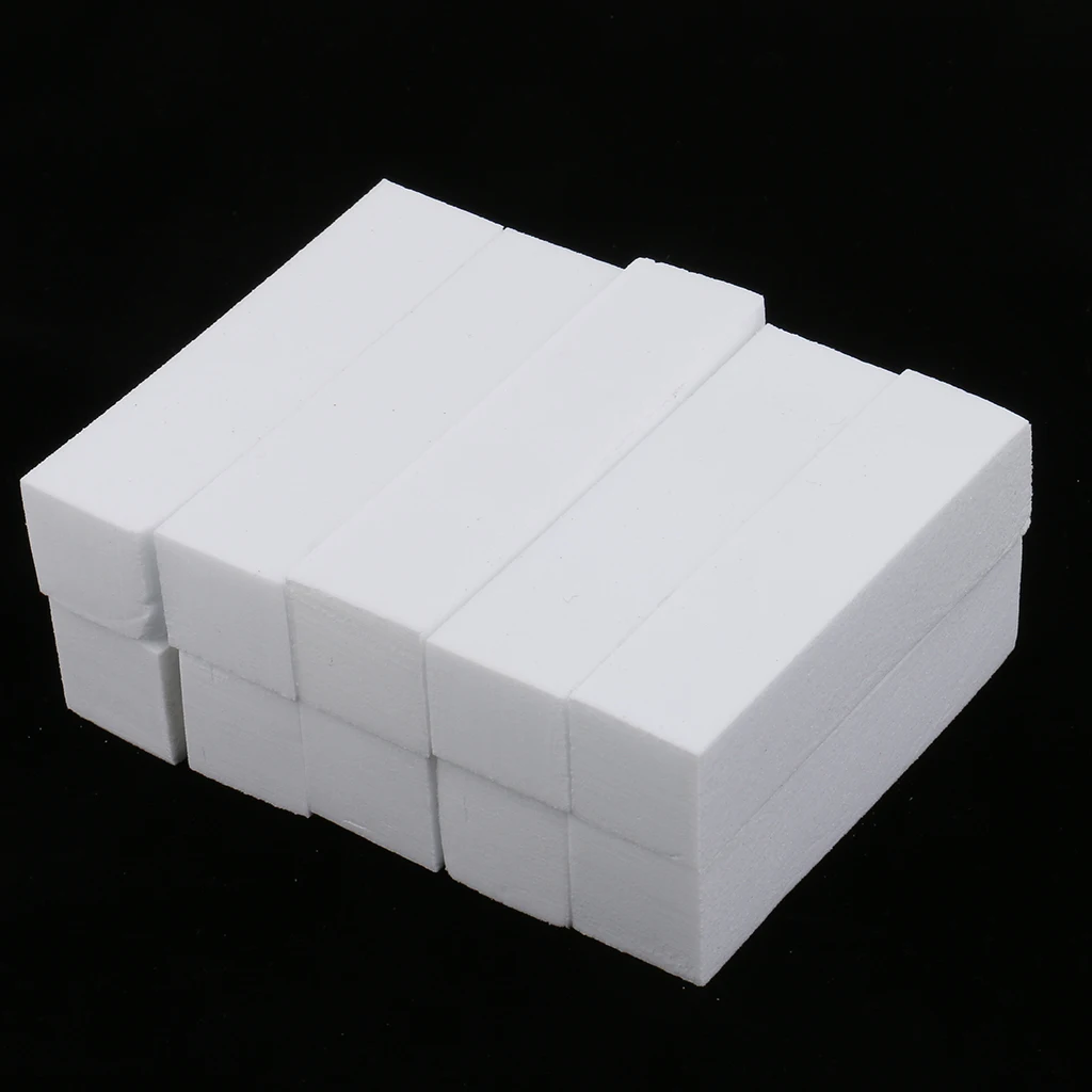 

10 PCS Nail Art Manicure Pedicure 4 Blocks Polisher Nail File