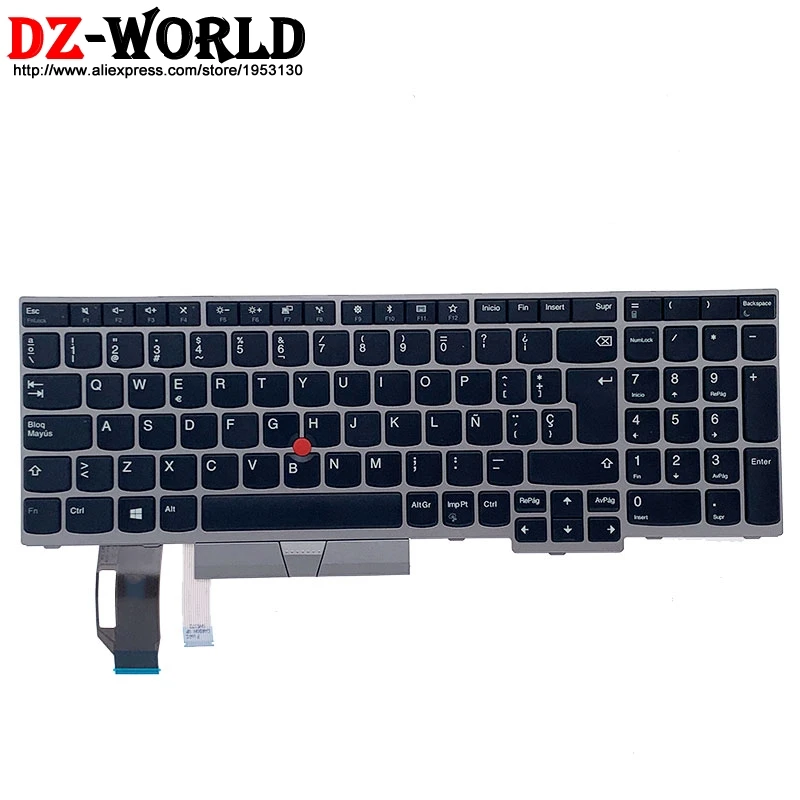 New Original ES Spanish Keyboard for Lenovo Thinkpad E595 E580 E585 E590 T590 P53S L580 L590 P52 P72 P53 P73 Laptop 01YN710
New Original ES Spanish Keyboard for Lenovo Thinkpad E595 E580 E585 E590 T590 P53S L580 L590 P52 P72 P53 P73 Laptop 01YN710