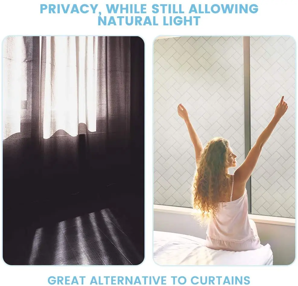 Защитная пленка для окон матовая с рисунком в клетку не клейкая статическая