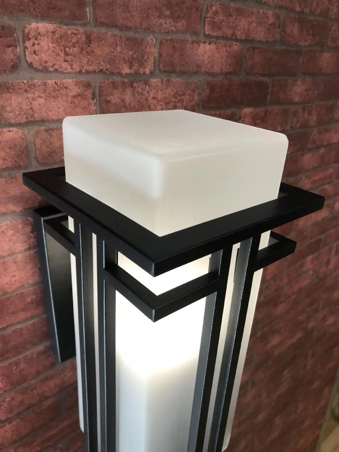 Оптовая продажа простая европейская уличная настенная лампа светодиодный