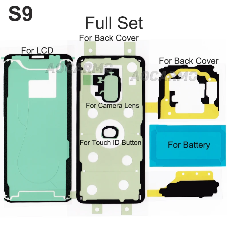 ЖК дисплей Aocarmo задняя крышка аккумулятора объектив камеры водонепроницаемая