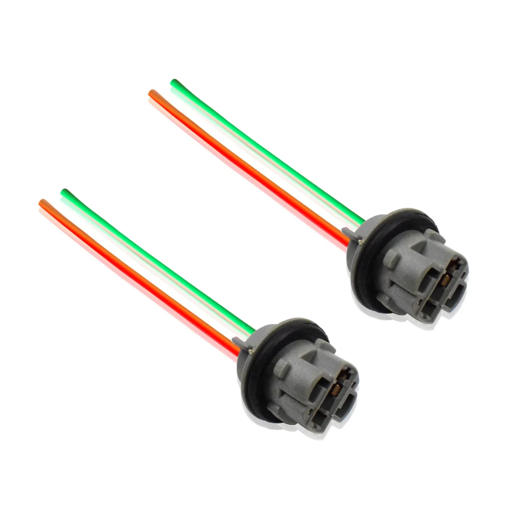 Адаптер T20 7440 992 Штекерный разъем на гнездо автомобильного стоп светильник лампы