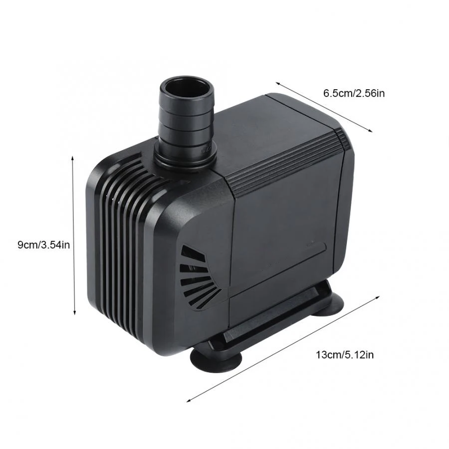 Водяные насосы 40 Вт рыбий Аквариум Фонтан с погружным насосом пруд циркуляция