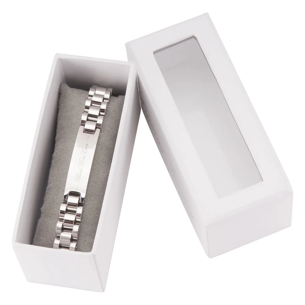 Wollet ювелирные изделия подарок для семьи сын мама папа дочка гематит ID браслет из