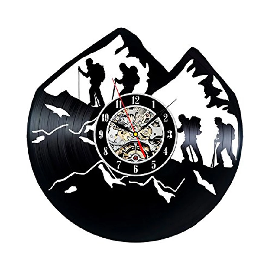 Настенные часы с виниловой пластиной современный дизайн уличные спортивные