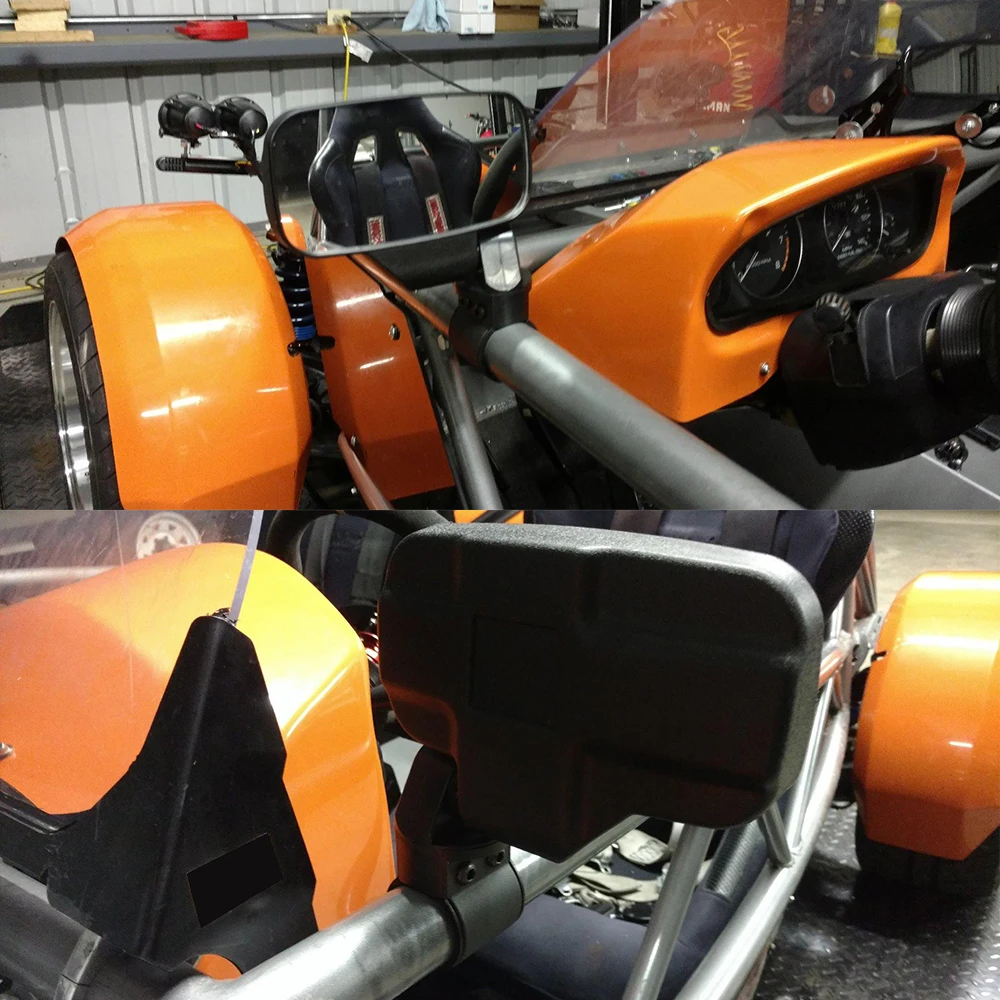 Мотоцикл UTV Для Polaris Ranger RZR 1000 зеркало заднего вида 1,7" /2" зажим регулируемый подходит Can-Am Maverick