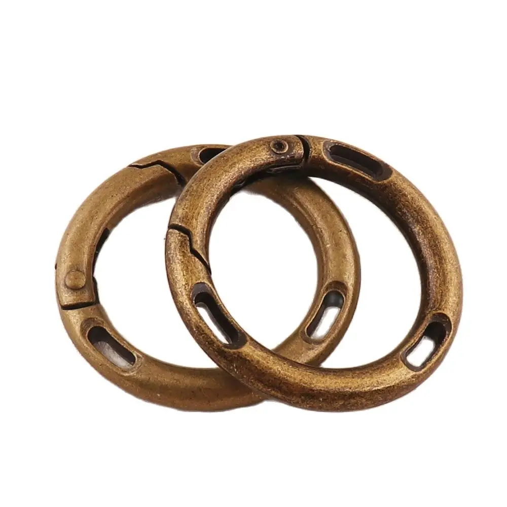 10 шт. металлический пружинный ворот открывающийся брелок кожаная сумка ремень