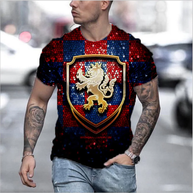 

Летняя Новинка 2021, повседневная мужская рубашка с принтом черепа, одежда с короткими рукавами, топ в стиле хип-хоп с 3D-принтом, рубашка