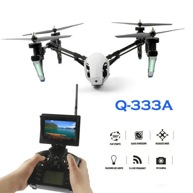 Q333 A 5 8G 4CH Transformer One Key return & Headless Mode RC Quadcopter с 720P HD FPV Для монитора камеры для детского