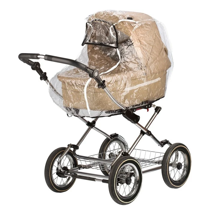 Дождевик на коляску Roxy-kids универсальный со светоотражателем в сумке |