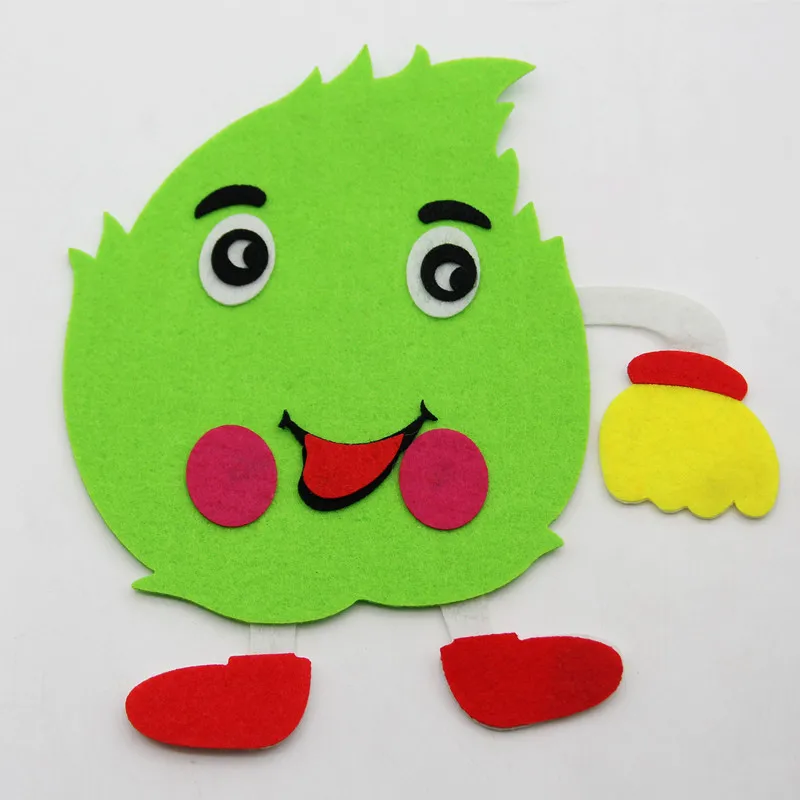 24 см милые капли воды бесплатно резки Felts с магнитом для детского сада доска Декор